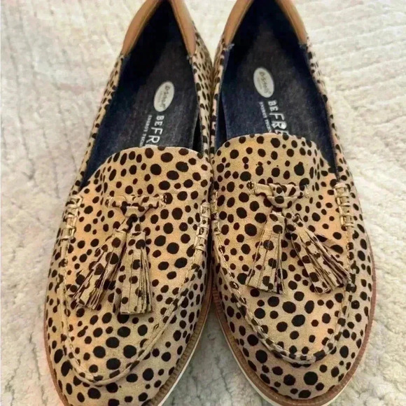 dr scholls Be Free Leopard Print Slip On Size 7 - Picture 5 of 8